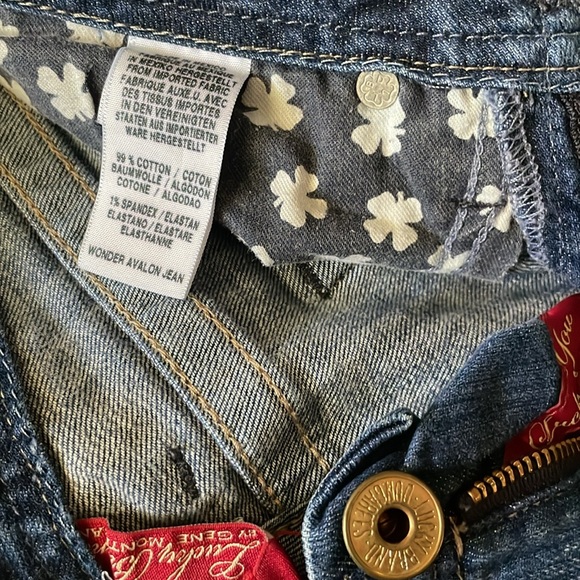 Lucky Brans Jeans size 2 / 26 Wonder Avalon - Picture 9 of 11
